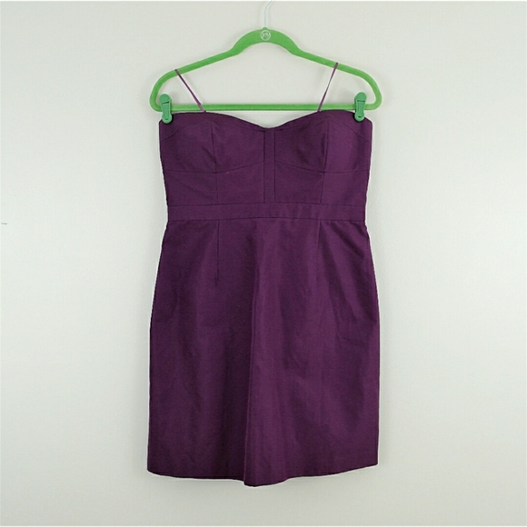 J. Crew Dresses & Skirts - J. Crew Belinda Silk Faille Dress Strapless